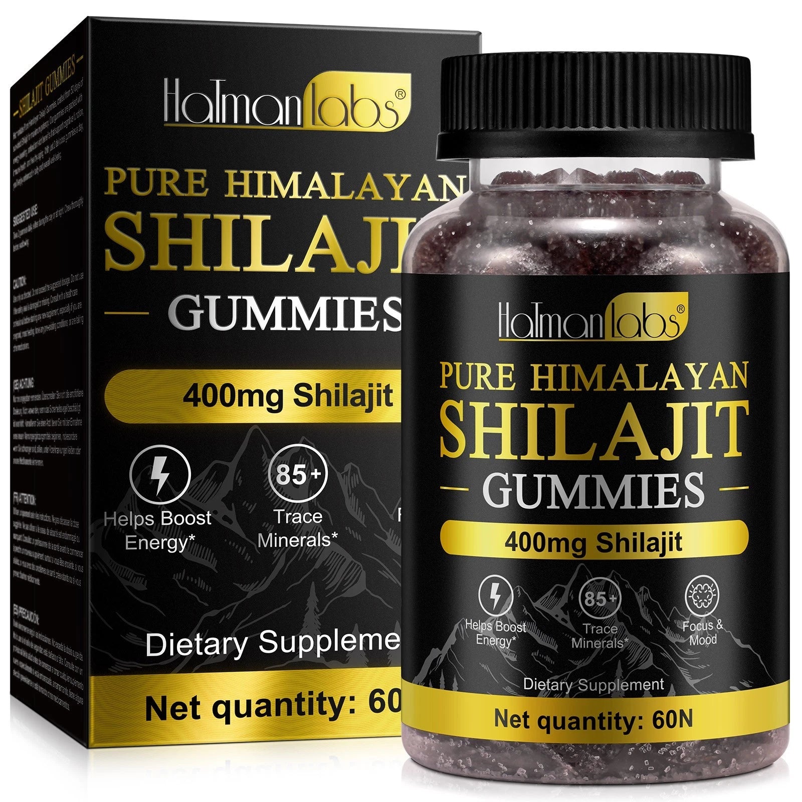 Pure Himalayan Shilajit Gummies for Daily Energy & Wellness