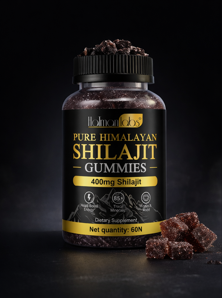 Pure Himalayan Shilajit Gummies for Daily Energy & Wellness