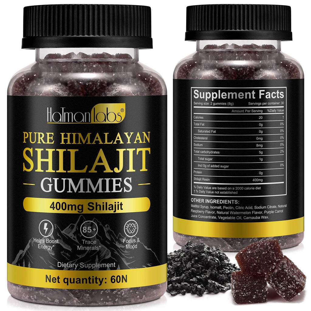 Pure Himalayan Shilajit Gummies for Daily Energy & Wellness